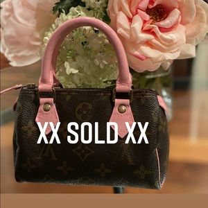 AUTH 💕MINI💕 Louis Vuitton mini speedy